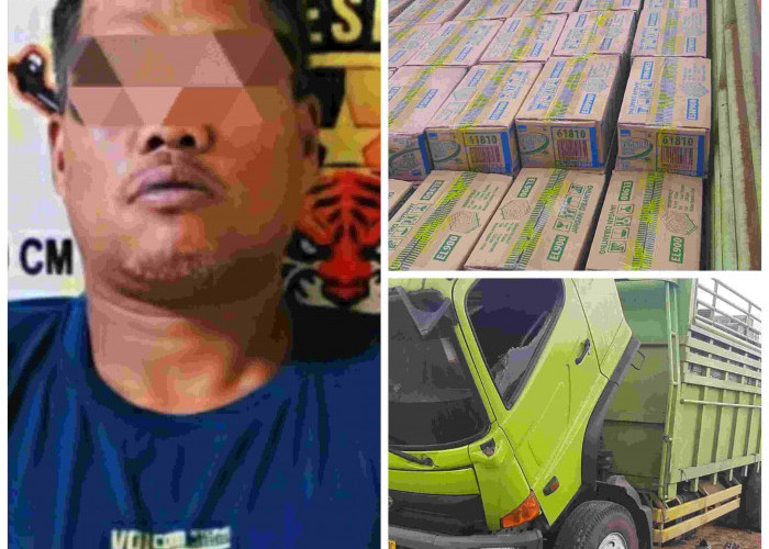 Gelapkan Sabun Kemasan Senilai Rp 400 Juta, Pelaku  Diringkus Polsek Tanjung Batu Ogan Ilir