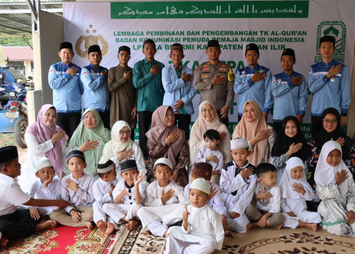 Polsek Tanjung Batu Launching TK, TPA, dan TPQ Al-Aqso