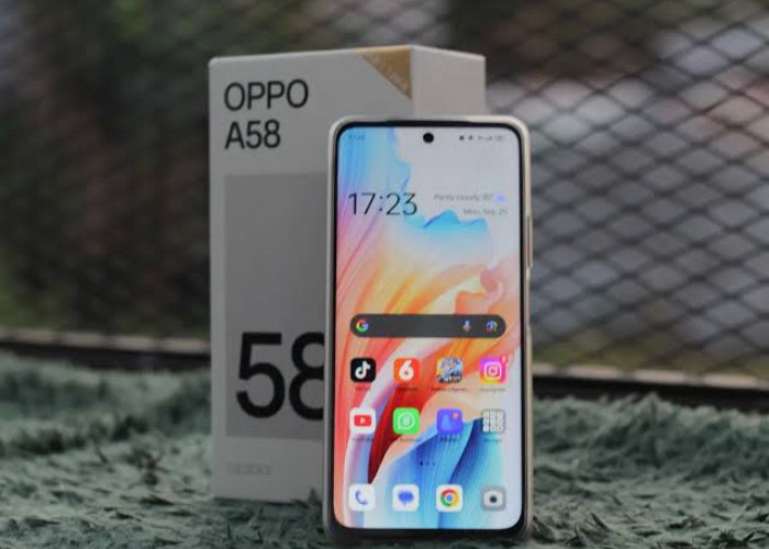 OPPO A58 : Disupport Layar IPS LCD dengan Refresh Rate 90 Hz