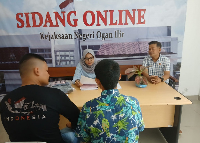 Polsek Tanjung Batu  Limpahkan Tersangka Dugaan  Cabul dan Barang Bukti ke Kejari Ogan Ilir