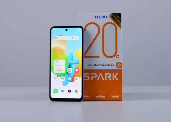 Tecno Spark 20C NFC: Desain Estetik dengan Tepian Rata dan Harga yang Terjangkau