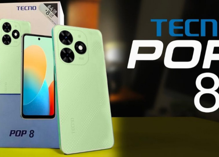 Tecno Pop 8 Dibekali Peforma Unisoc T606, Harganya Gak Bikin Kantong Bolong