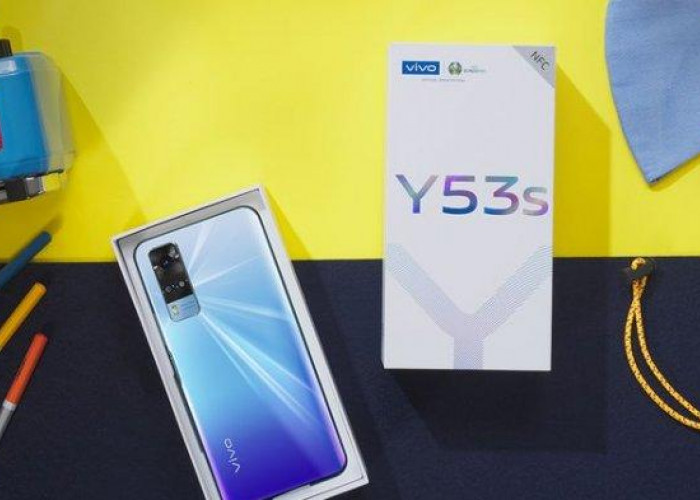 Mumpung Vivo Y53s Banting Harga, Hp Layar Waterdrop dengan Kamera Utama 64 MP Buruan Beli 