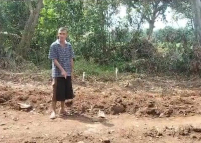Kepala Desa Sugih Waras OKI Dilaporkan ke Polisi Karena Membongkar Ratusan Makam 