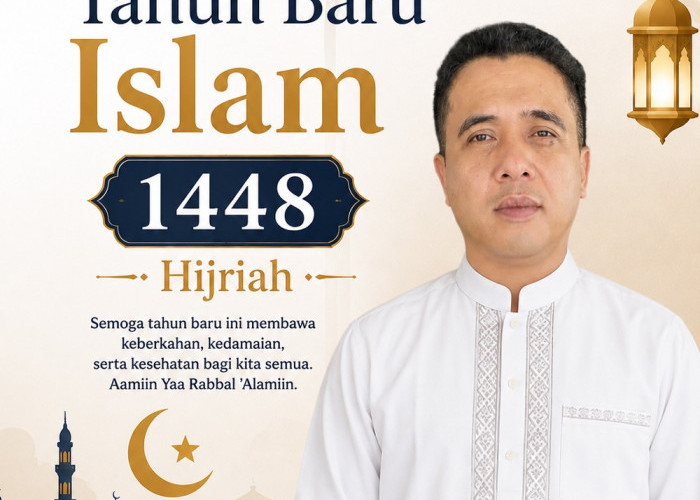 Direktur RSUD Kayuagung Dr H Muhammad Tito Aristian Mengucapkan Selamat Tahun Baru Islan 1448H