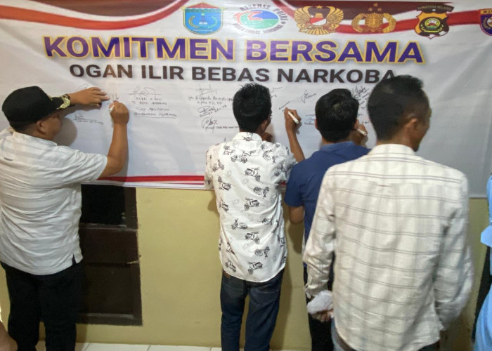 Larang Musik  Remix, Polsek Tanjung Batu Teken Maklumat Bersama 