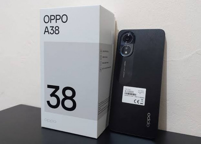 OPPO A38 : Disupport Fitur AI dan Kamera Utama 50 MP