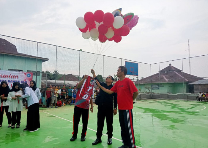 Pemkab Muratara Resmikan Lapangan Olahraga Rawas Ulu