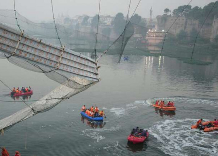 Jembatan Runtuh India Jadi Bencana Besar Ketiga Asia Menewaskan Ratusan Orang dalam Satu Bulan