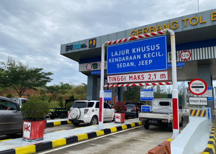 Arus Balik Libur Nataru di Jalan Tol Trans Sumatera Capai 128.549 kendaraan,