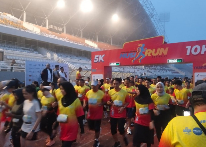 Ribuan Runners Ikuti Musi Run 2026