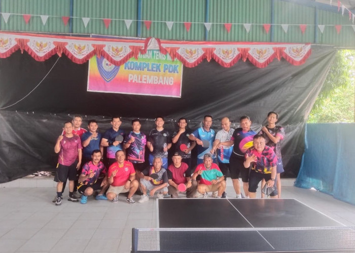 Jelang Grand Final Palembang Pingpong League, Ketum PTMSI Palembang Lanjutkan Road Show