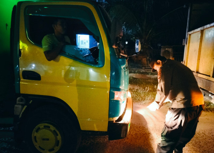 Razia Malam Libur,  Polsek Tanjung Batu Periksa 21 Kendaraan 