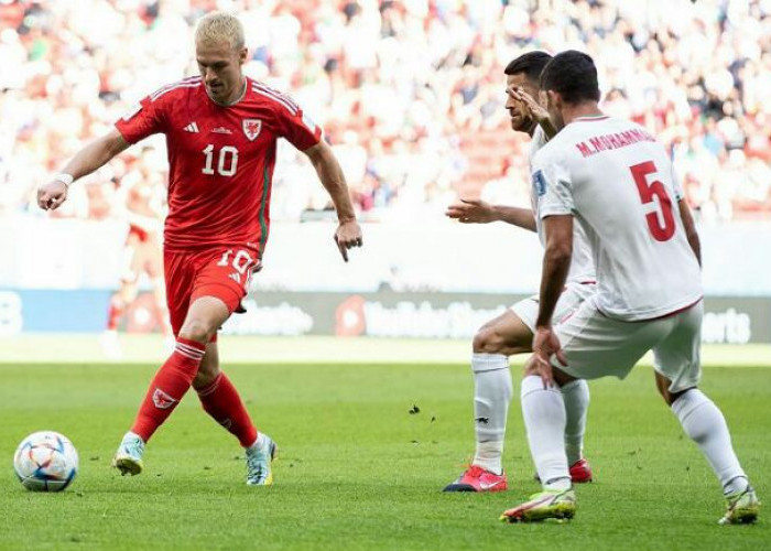 Ali Gholizadeh Cetak Gol Tapi Dianulir VAR karena Offside, Iran vs Wales Masih Imbang di Babak Pertama