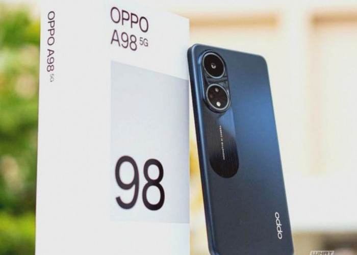 OPPO A98 5G : Desain Premium dengan Dukungan Fitur Keamanan Unggul