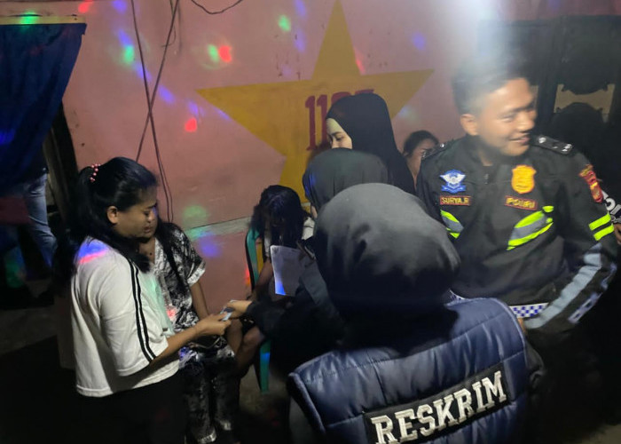 Razia di Warung Remang-Remang, Ibu dan Anak Diamankan Polres Ogan Ilir