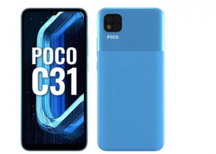 Update Harga POCO C31, Smartphone Entry Level Si Paling Gesit