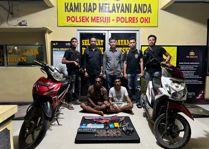 Merampok di OKI, 2 Perampok Tertangkap di Lampung