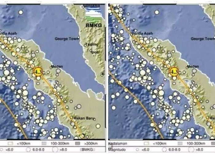Kutacane Aceh Dilanda Gempa 4,3 Magnitudo