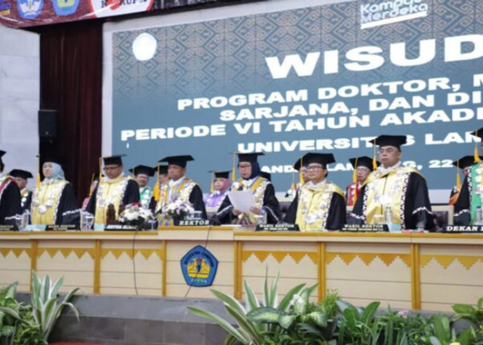 Unila Mewisuda 1.221 Mahasiswa, ini Rinciannya