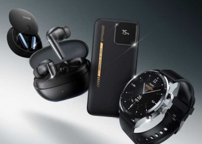 Smartwatch dan TWS Tecno Resmi Rilis, Cek Harganya Disini!