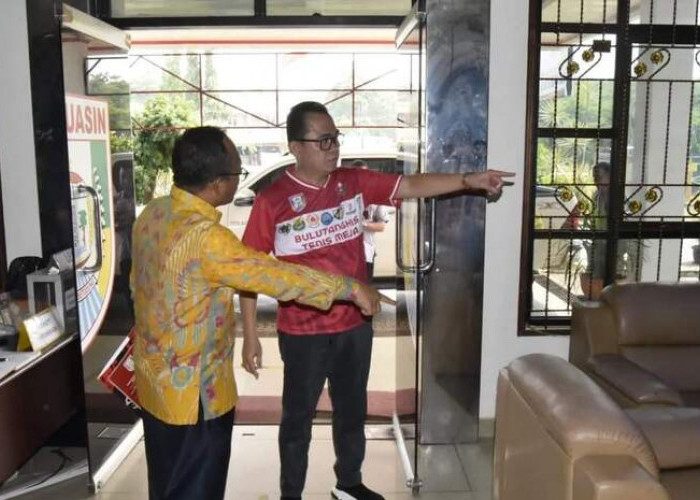 Usai Hadiri Porkab, Pj Bupati Banyuasin Sidak Pelayanan di Dinas DPMPTSP