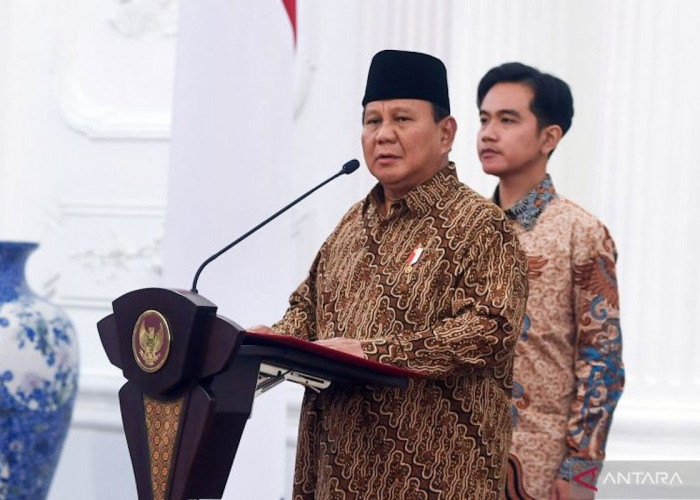 Presiden Prabowo Lantik Menteri-Wakil Menteri Beda Waktu 