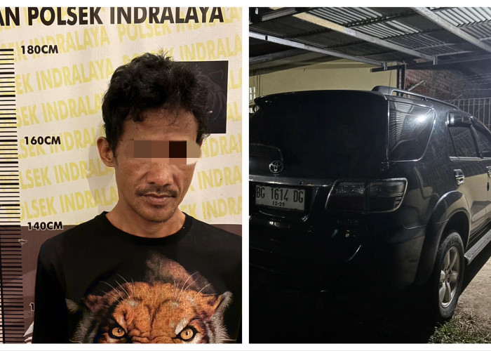 Tekab 156 Polsek  Indralaya Tangkap Pelaku  Penggelapan 