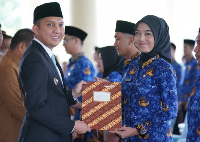 Bupati Panca Lantik  122 CPNS, Layani Masyarakat dan Berkontribusilah Untuk  Ogan Ilir