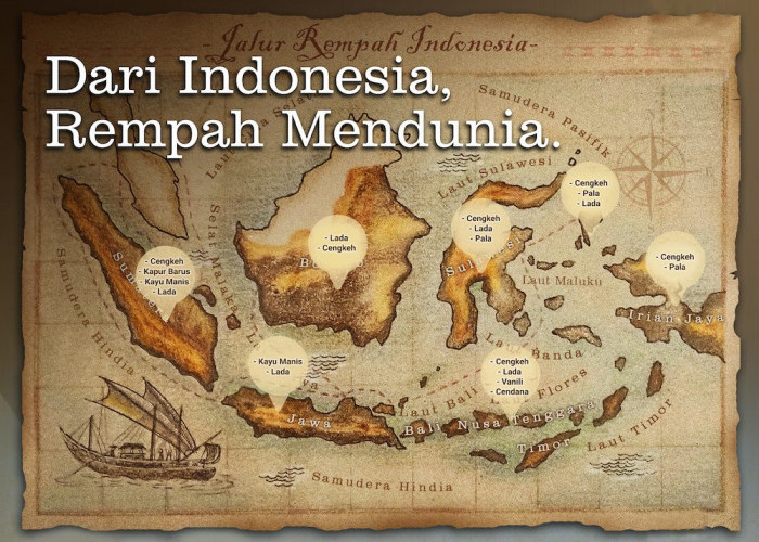 Sejarah Jalur Rempah Indonesia,  Harumnya Sampai ke Benua Eropa