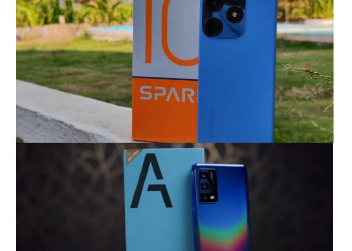 Perbandingan Spesifikasi Tecno Spark 10C NFC dengan OPPO A55, Selisih Harga Beda Tipis Bagus yang Mana?