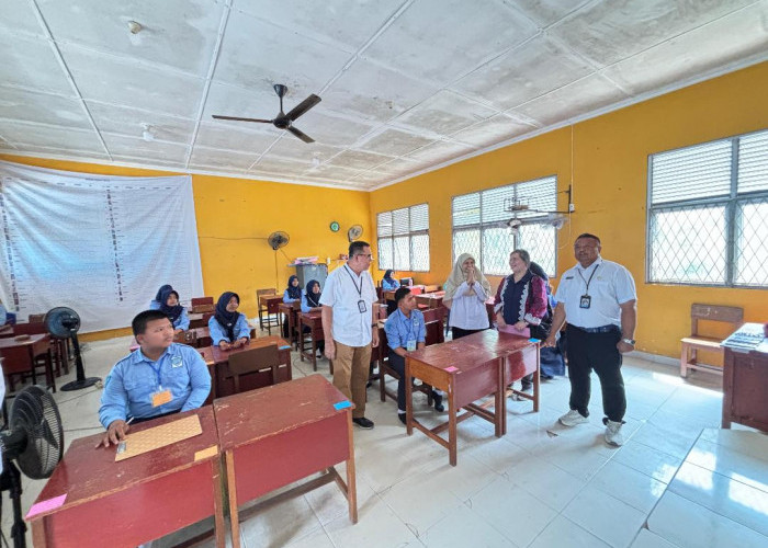 Dewan Pendidikan Sumsel Pantau Mutu Pendidikan SMAN 1 Indralaya Ogan Ilir 