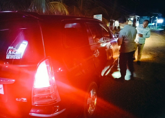 Patroli Perintis Presisi Sat Samapta Polres Ogan Ilir Jaga Keamanan Malam Hari