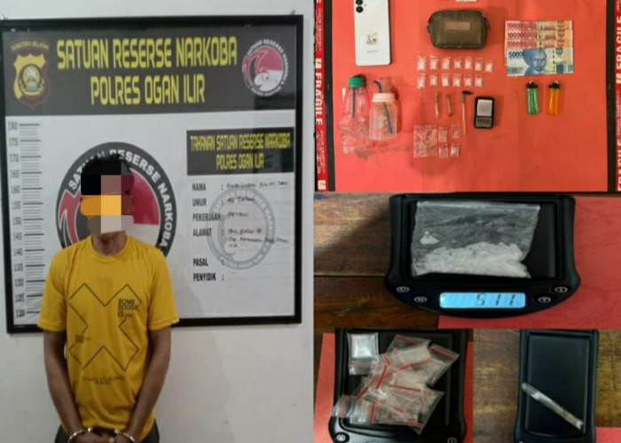 Polres Ogan Ilir Ungkap Kasus Narkotika dalam TO Operasi Pekat Musi 2026