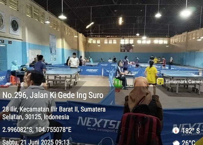 33 Petenis Meja Pelajar Sumsel Ikuti Seleksi POPNAS 