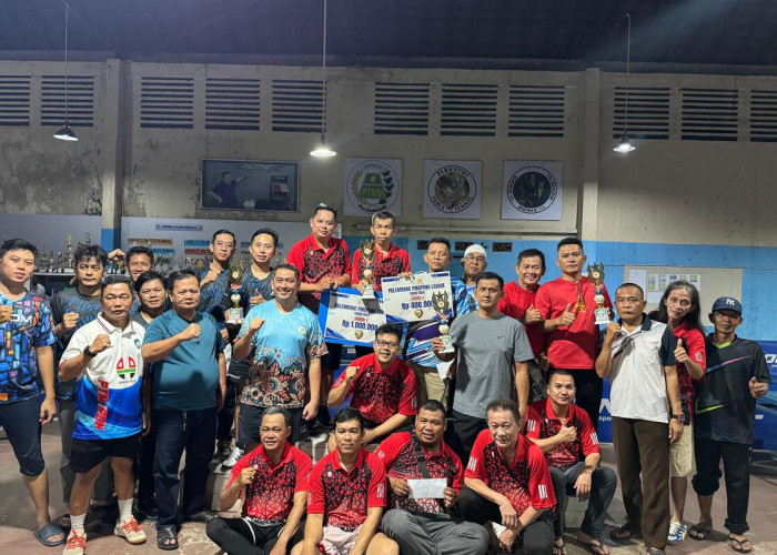 PTM Bola Api A Juara Palembang Pingpong League II