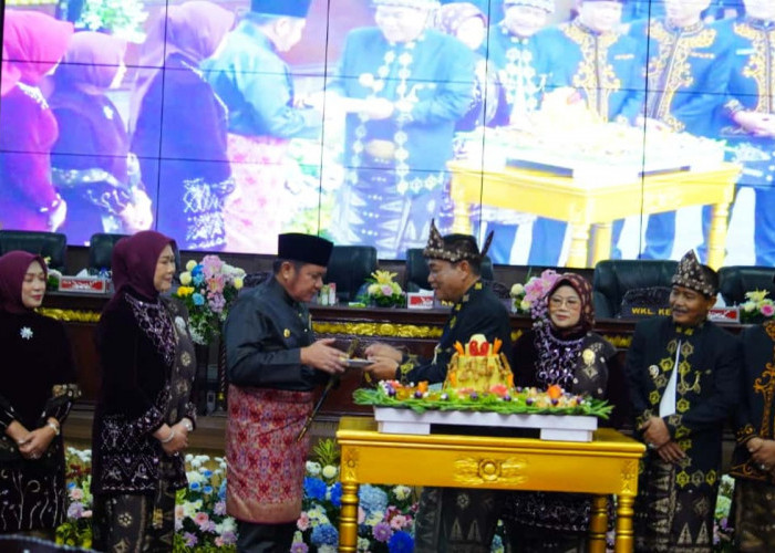 Hadiri HUT Muba, Gubernur Puji Kinerja Bupati Toha