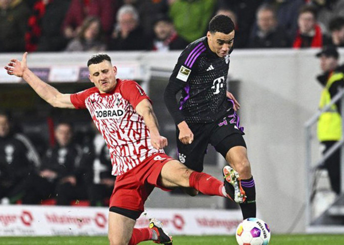 Liga Jerman 2023/2024: Bayern Muenchen Ditahan Imbang Freiburg 