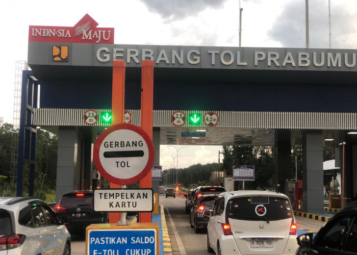 Sudah 71.240 Kendaraan Melintasi Tol Palembang - Prabumulih.