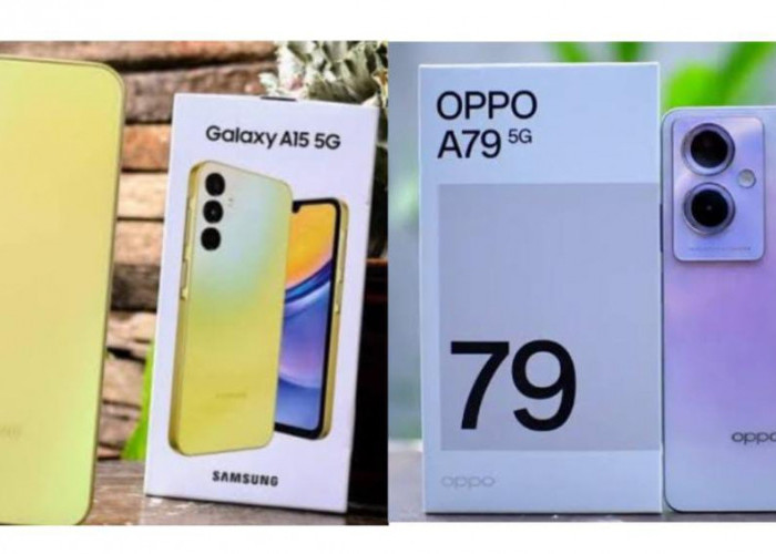 Mending Mana! Samsung Galaxy A15 5G atau OPPO A79 5G, Cek Perbandingan Spesifikasinya