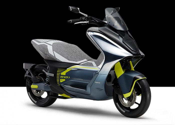 Update Harga Yamaha E01, Skutik Listrik yang Mirip NMAX Miliki Desain Futuristik dan Performa Canggih