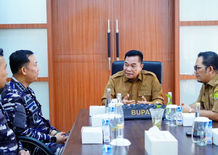 Pemkab Muba-Danlanal Palembang Bersinergi Amankan Perairan