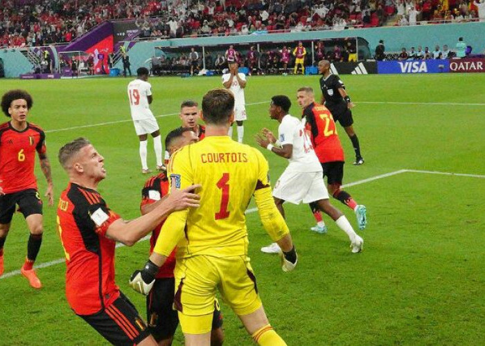 36 Tahun Absen Piala Dunia, Les Rouges Tak Demam Panggung, Buktinya Belgia Hanya Menang 1 Gol Kontra Kanada  