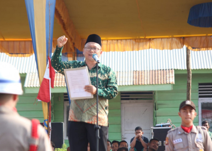 Peringati HUT RI ke 78, PT Kelantan Sakti Gelar Upacara Pengibaran Bendera 
