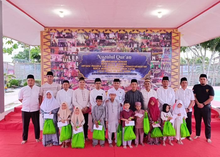 Buka Bersama, Lapas Kayuagung Santuni Anak Yatim