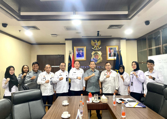 Kakanwil Kemenkum Sumsel Sampaikan Laporan Sertifikasi Mall ke Ditjen DJKI 