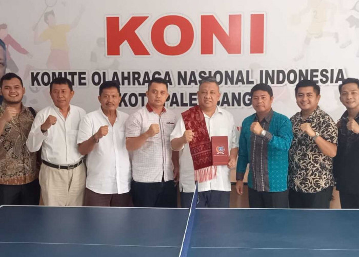 Komisi I DPRD Bangka Barat Berkunjung ke KONI Palembang