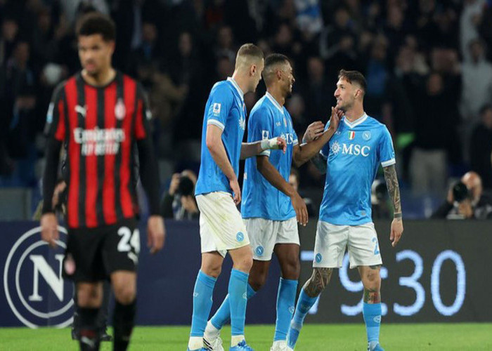 Menang 1-0 Atas AC Milan, ini Peringkat Napoli di Klasemen Liga Italia 