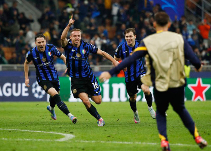 Inter Milan Lolos ke Final Liga Champions Lewat Laga Dramatis, Taklukkan Barcelona 4-3