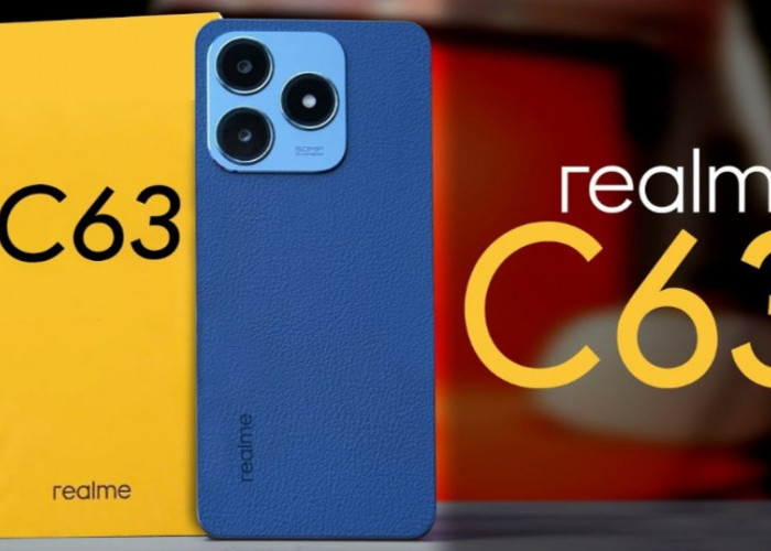 Realme C63 : Rekomendasi HP Entry Level yang Didukung Penyimpanan Luas dan Performa Mumpuni